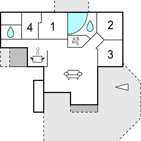 Nice Home In Hvide Sande With Sauna *